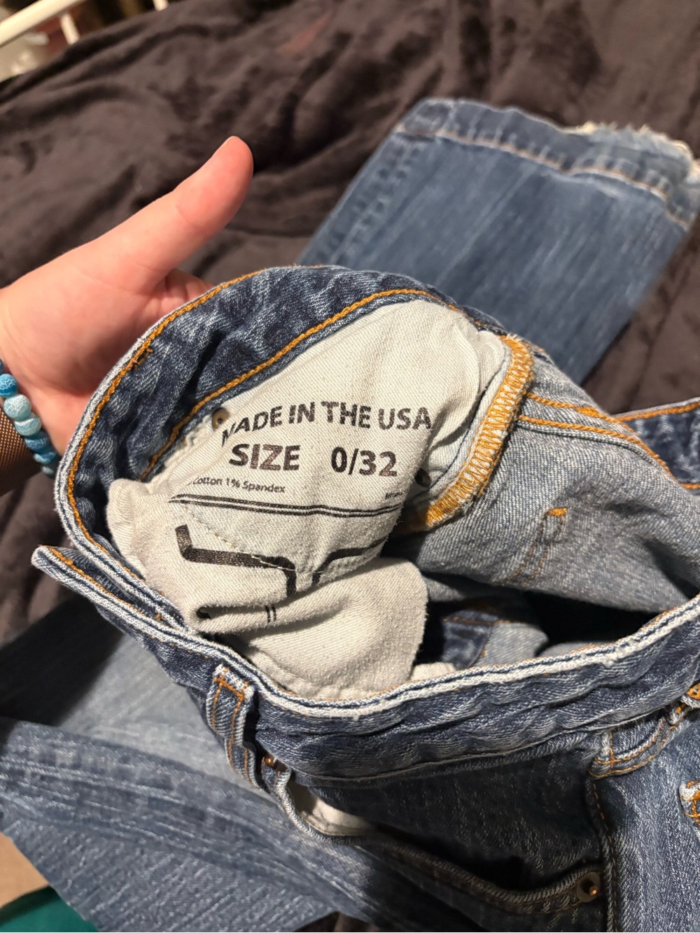 Kimes Ranch Blue Bootcut Women's Jeans - Picture 3 of 3